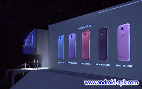 Galaxy S4 颜色