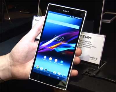 Xperia Z Ultra Hands On