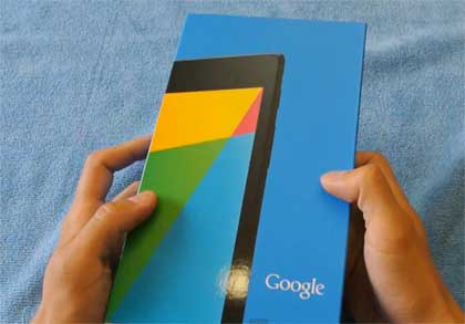 New Nexus 7 Unboxing