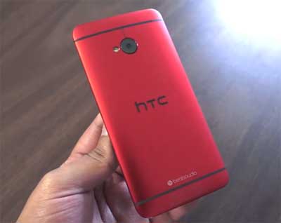 Red HTC One 紅色