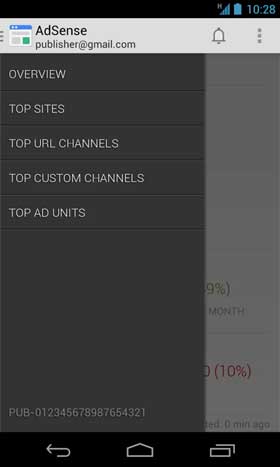 Google Adsense App