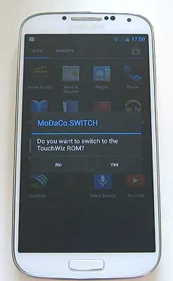 Galaxy S4 MoDaCo.Switch