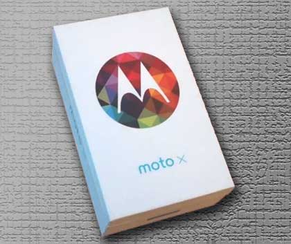 Moto X 开箱