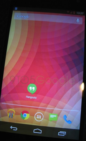 Android 4.4 Home Screen