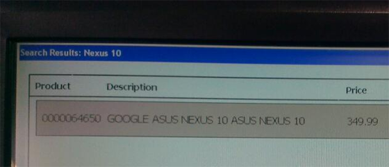 Asus Nexus 10