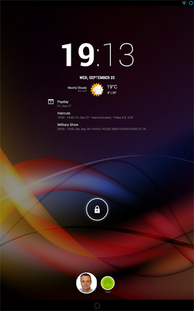 cLock Chronous Widget