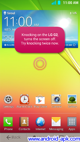 LG G2 Knock On