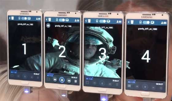 Note 3 Group Play Video