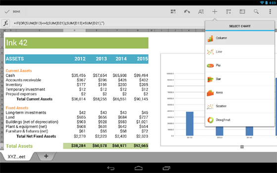 Quickoffice Tablet