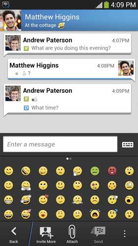 BBM BlackBerry Messenger