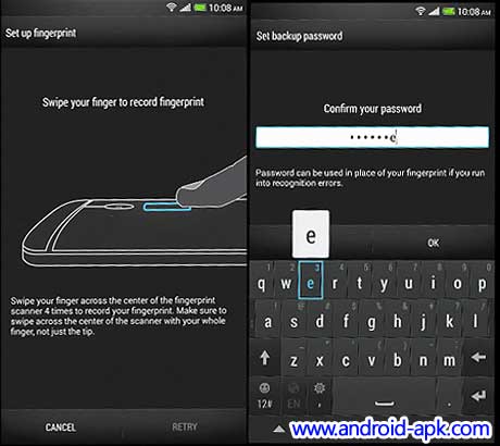 HTC One Max Fingerprint