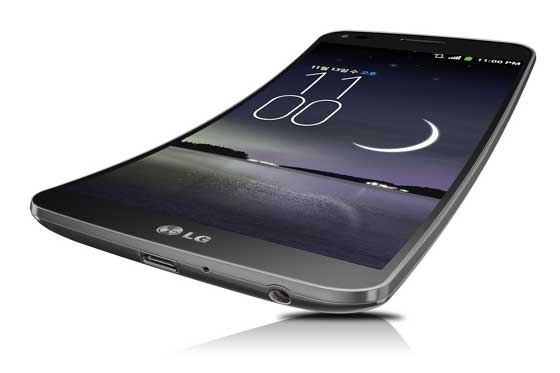LG G Flex 弯曲屏幕 