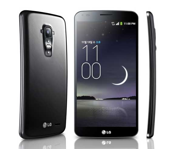 LG G Flex 弯曲屏幕 