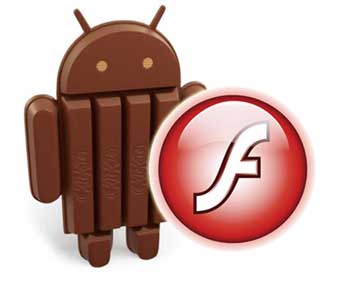 Android 4.4 Kit Kat Flash