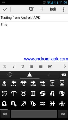 Google Keyboard 2.0 Emoji 表情符号