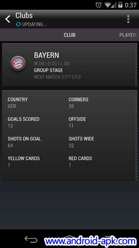 HTC FootballFeed UEFA Champions League