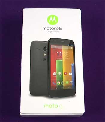 Moto G Unboxing 开箱