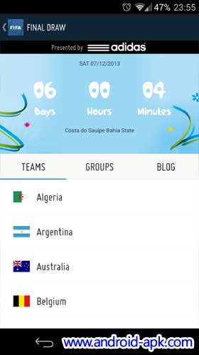 FIFA World cup countdown