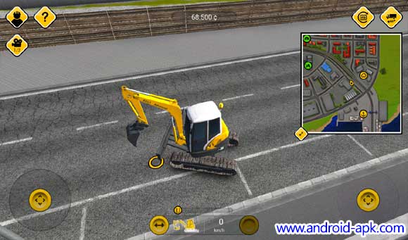 Construction Simulator 2014 挖土机