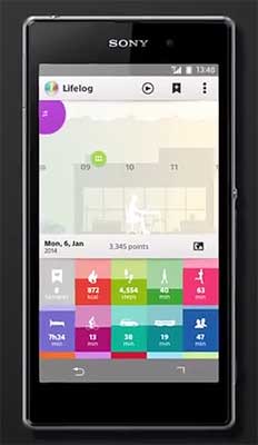 Sony Lifelog App