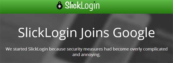 Google 收购 SlickLogin