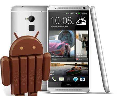 HTC One Max Android 4.4 KitKat