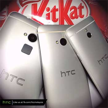 HTC One Max, One mini Android 4.4 KitKat