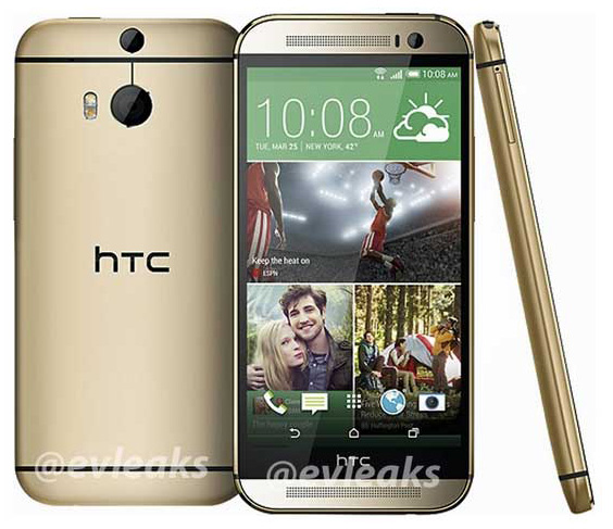 HTC The All New One 金色