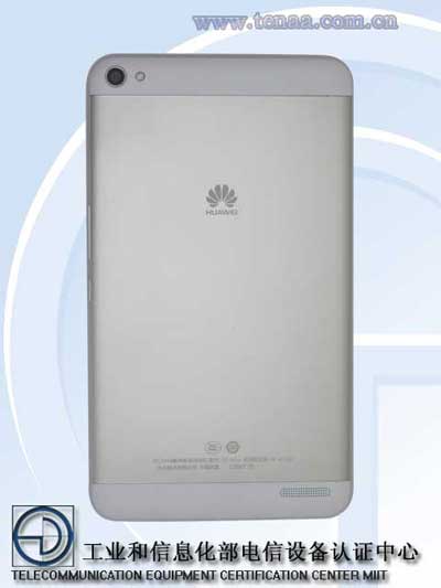 Huawei MediaPad X1 機背