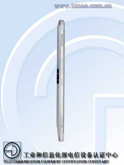 Huawei MediaPad X1 Sideview