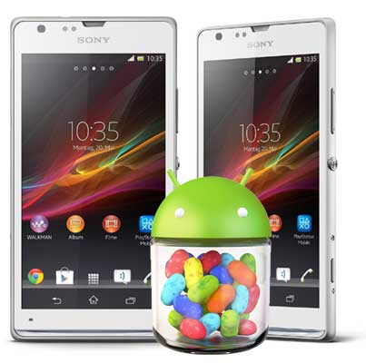 Xperia T, Xperia TX, Xperia V, Xperia SP Android 4.3 JellyBean