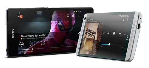 Xperia Z2 vs HTC One Speaker