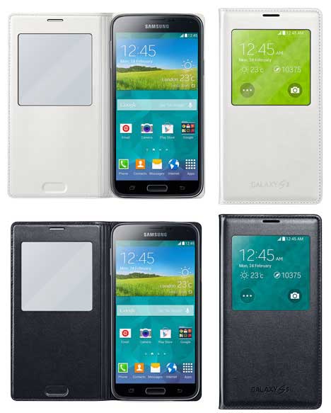 Galaxy S5 S-View Wireles Charging Cover