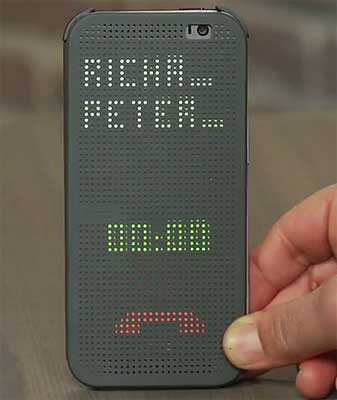 HTC One M8 Dot View Case