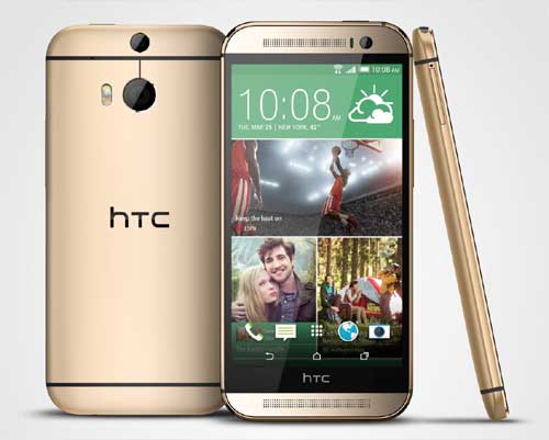 HTC One M8 Gold