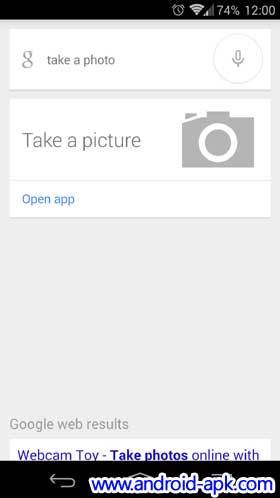 OK Google Take a photo