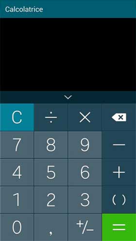 Galaxy S5 Calculator