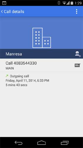 New Android Dialer