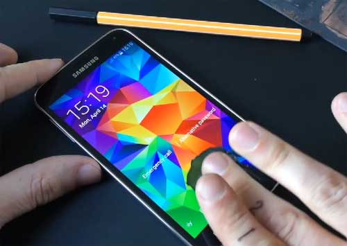 Galaxy S5 Fingerprint Spoof