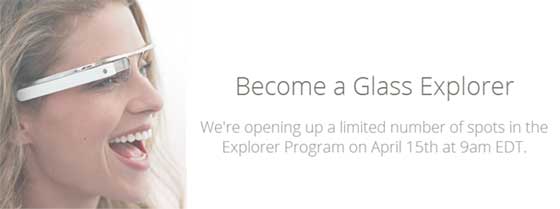 Google Glass Open for US 15/4