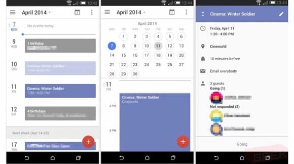 Google Timely Calendar App