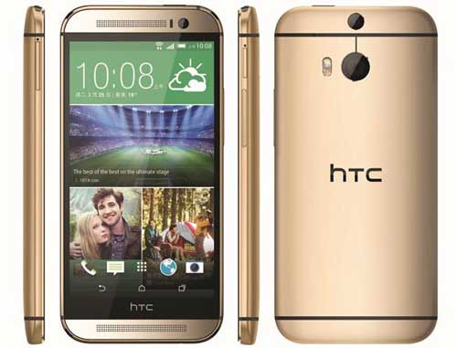 HTC One M8 金色