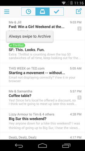 Mailbox Swipe Archive