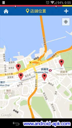 百佳手机 App 地图