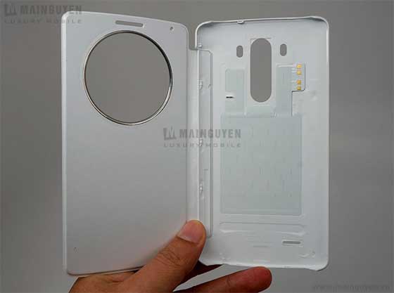 LG Quick Circle Case White