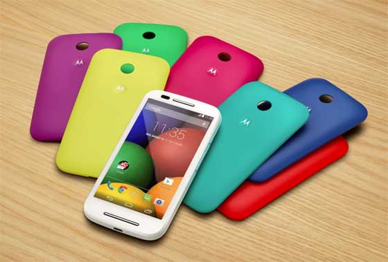 Motorola Moto E Color Shell