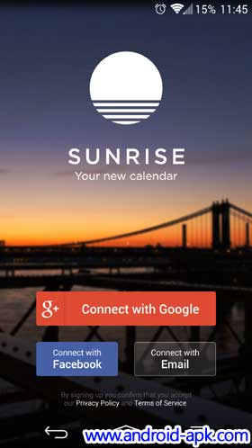 Sunrise Calendar