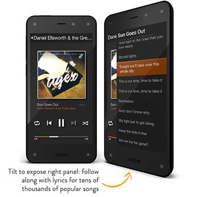 Amazon Fire Phone Gesutre