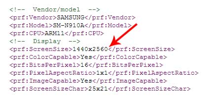 Galaxy Note 4 QHD DIsplay