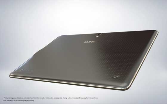 Galaxy Tab S 10.5 机背